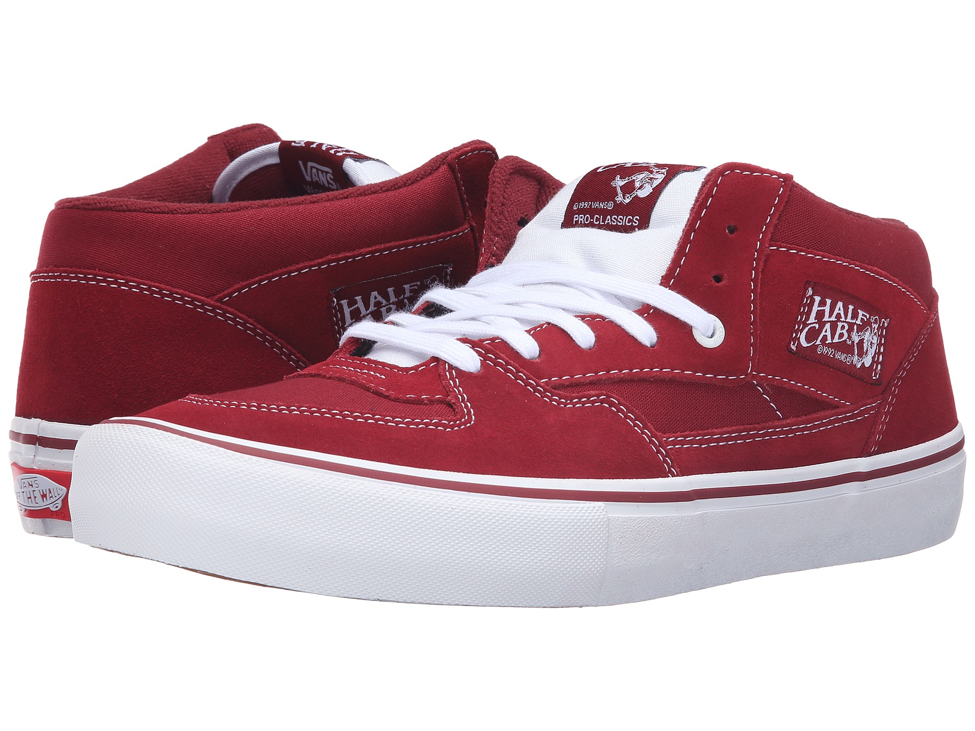 Vans Suede Half Cab® Pro in Red for Men Lyst